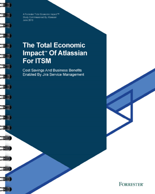 Thumbnail of The Total Economic Impact™ Of Atlassian ITSM report