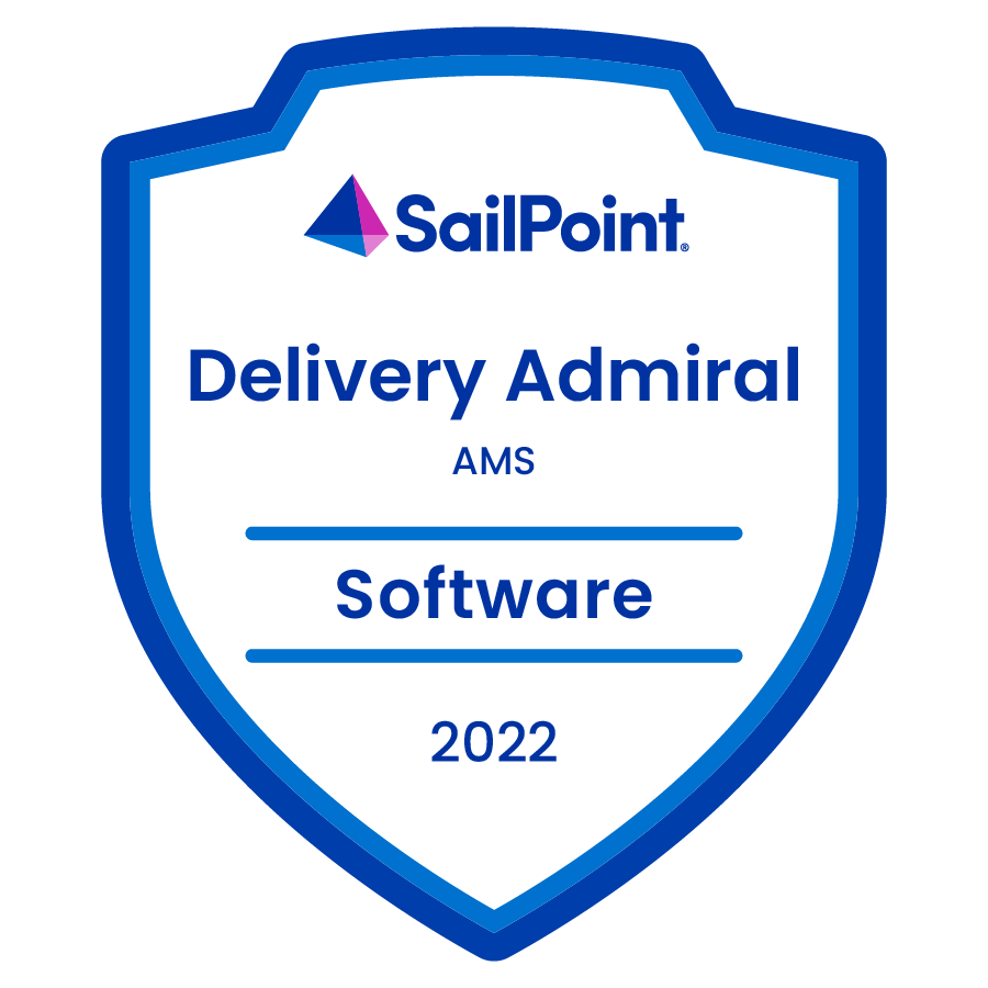 2022 SailPoint Delivery Admiral Software Badge PNG